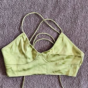Strappy Lime Green Bralette